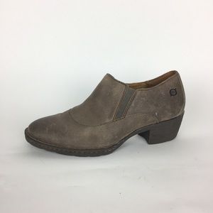Born | Brown Taupe Heeled Booties